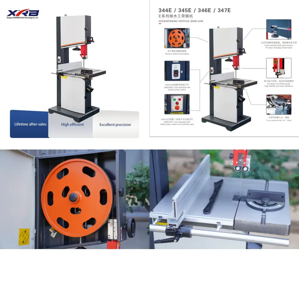 Woodworking Machinery For Sale - Serra de Fita Vertical MJ345E de
