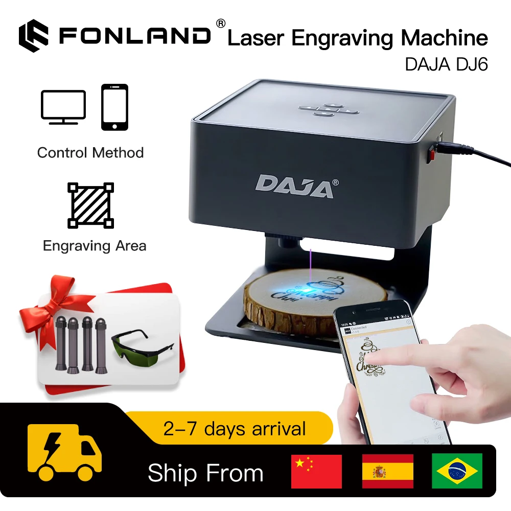 Woodworking Logos - DAJA-Máquina de Gravação a Laser, Gravador