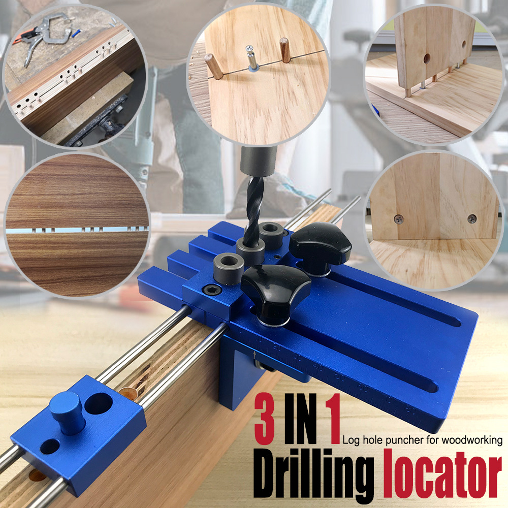 Furniture And Woodworking - Furador 3 em 1, localizador de