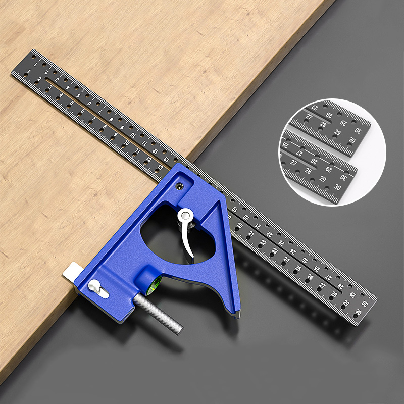Woodworking Project Plans - Régua de ângulo reto para marcação