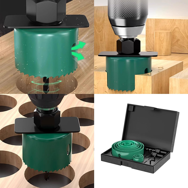 Conjunto de Serras Copo 19/8/5 - Woodworking Kits avaliação e preço