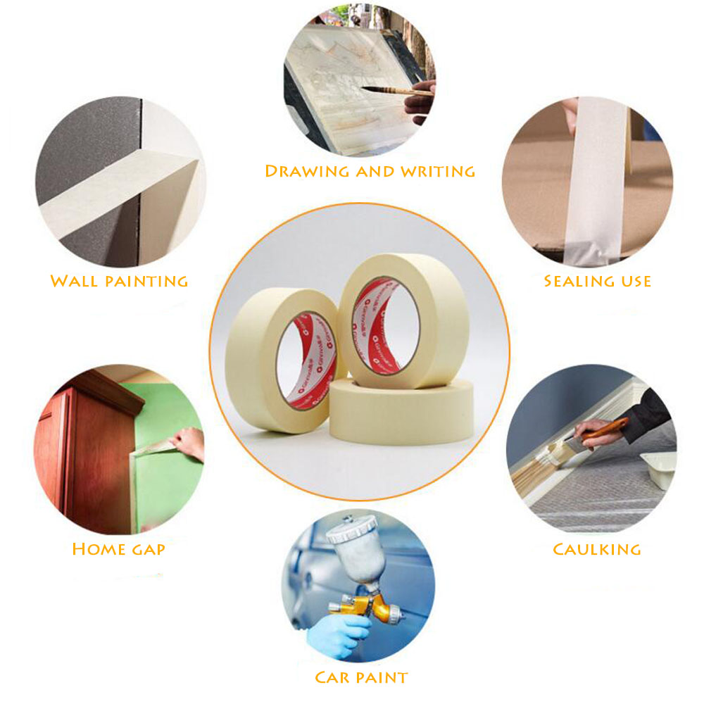 5 Unidades de Fita Crepe Branc - Woodworking Project Plans avaliação e preço