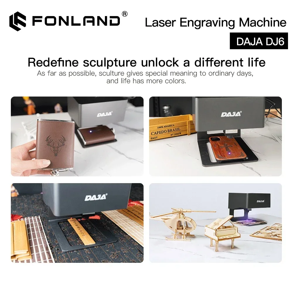 DAJA-Máquina de Gravação a Las - Woodworking Logos avaliação e preço
