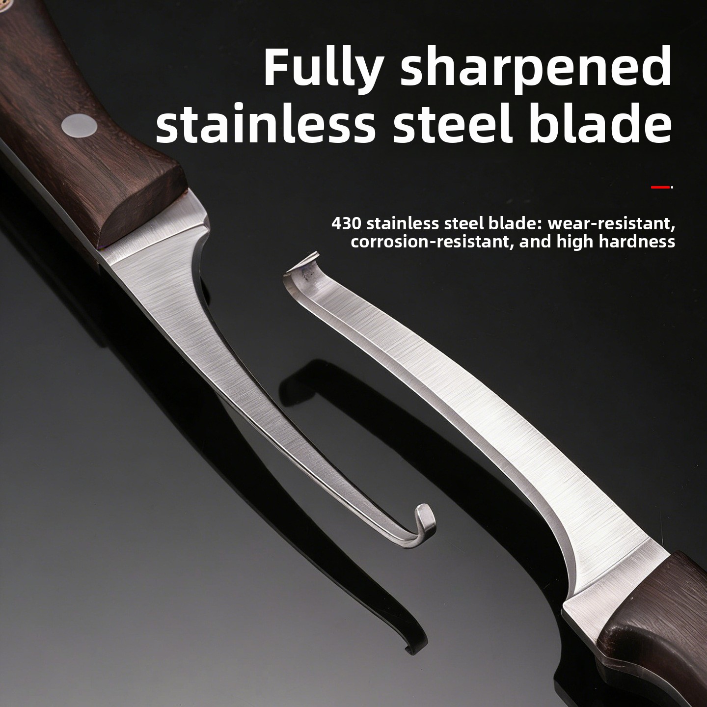 Faca de Gancho de Aço Inoxidáv - Woodworking Hardware avaliação e preço