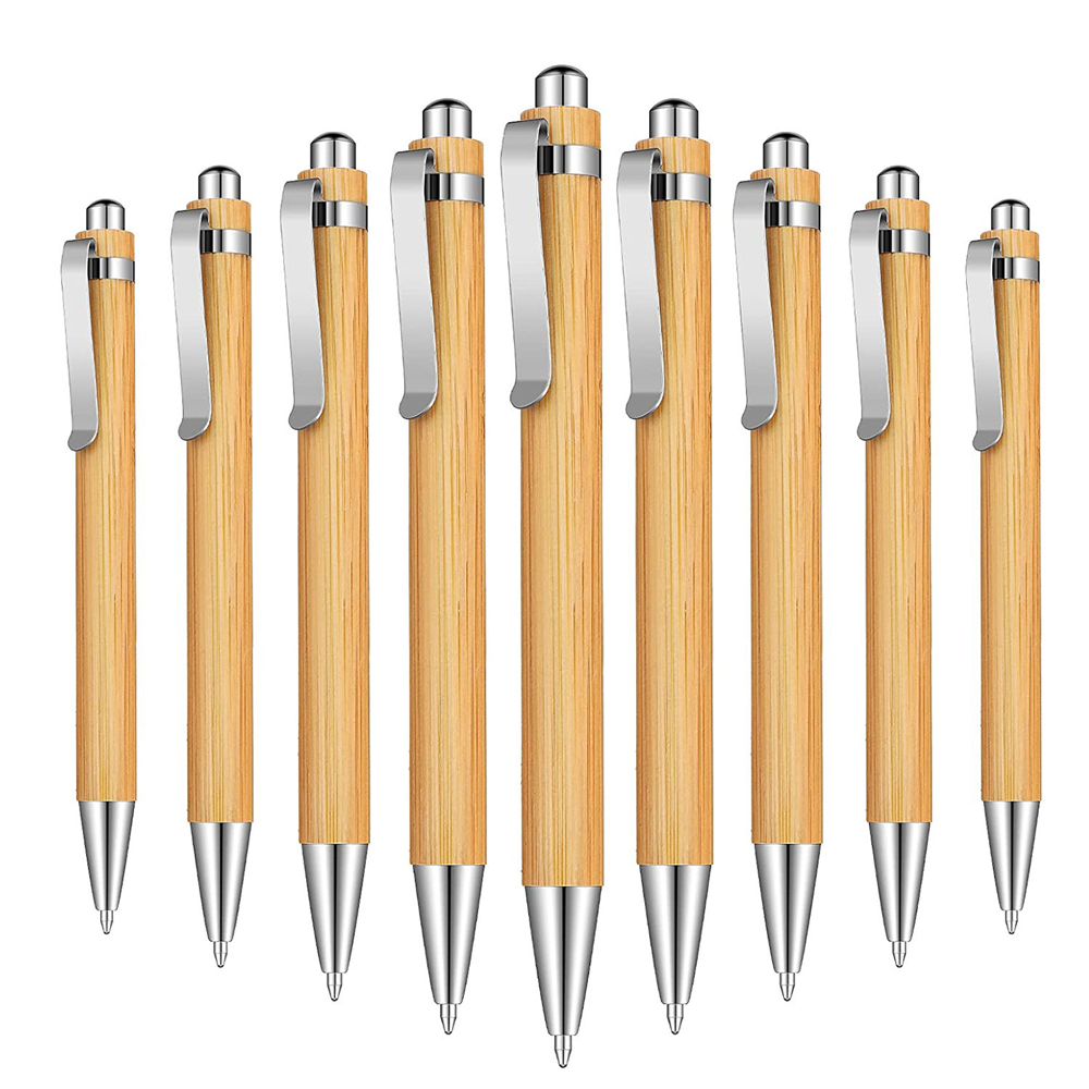 Caneta de Bambu em Branco para - Woodworking Logos avaliação e preço