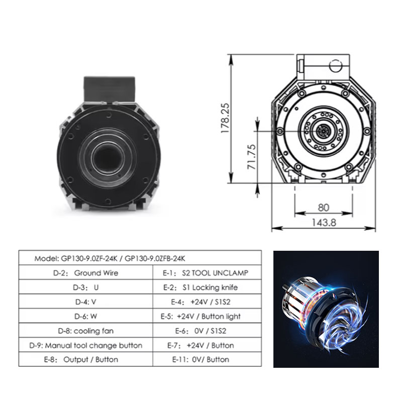 Venda quente 9kw iso30 motor d - Woodworking Machinery For Sale avaliação e preço