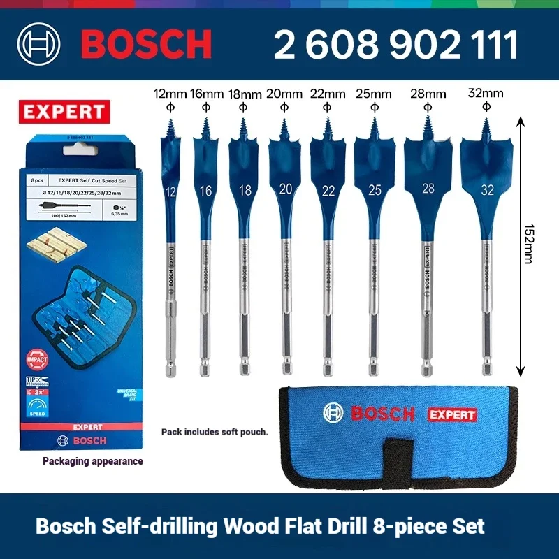 Conjunto de Brocas Bosch EXPER - Woodworking Kits avaliação e preço